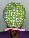 Pickleball Martini Themed Custom Solid Color Unisex Scrub Cap