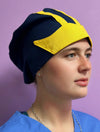 Michigan Helmet Inspired Customized Solid Color Euro Scrub Cap