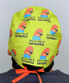 Funny This Is A Load of Barnacles Custom Solid Color Unisex Scrub Cap