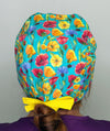 Beautiful Spring Flowers Solid Color Unisex Scrub Cap