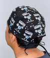 Everything Hurts and I'm Dying Funny Gym Custom Solid Color Unisex Scrub Cap