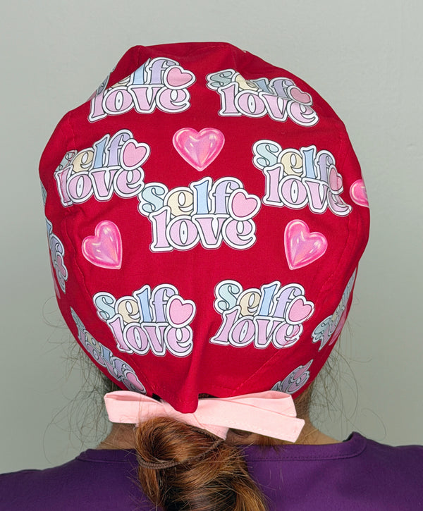 Self Love Custom Solid Color Unisex Scrub Cap
