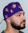 Funny Dancer Patrick Custom Solid Color Unisex Scrub Cap