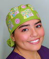 Maybe She's Born With It Maybe It's ADHD Funny Custom Solid Color Ponytail