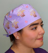 I Want To Cry But I Don't Have Time Custom Solid Color Unisex Scrub Cap