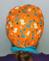 Cute Dinosaurs Themed Funny Custom Solid Color Unisex Scrub Cap
