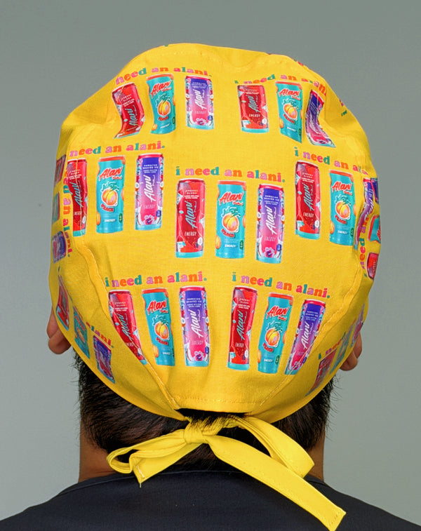I Need An Alani Custom Solid Color Unisex Scrub Cap