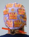Girl Power Custom Solid Color Unisex Scrub Cap