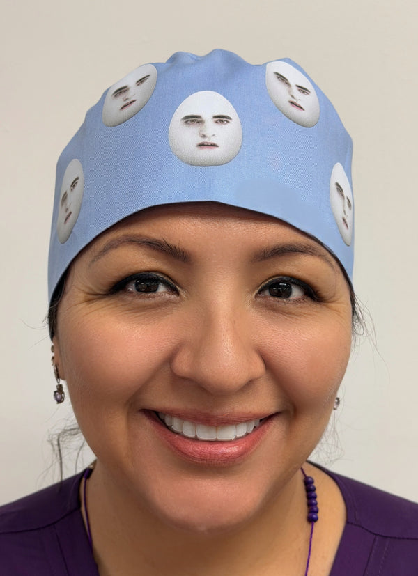 Eggward Funny Vampire Movie Custom Solid Color Ponytail