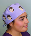 Funny Crying Kim Custom Solid Color Unisex Scrub Cap