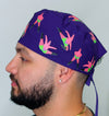 Funny Dancer Patrick Custom Solid Color Unisex Scrub Cap