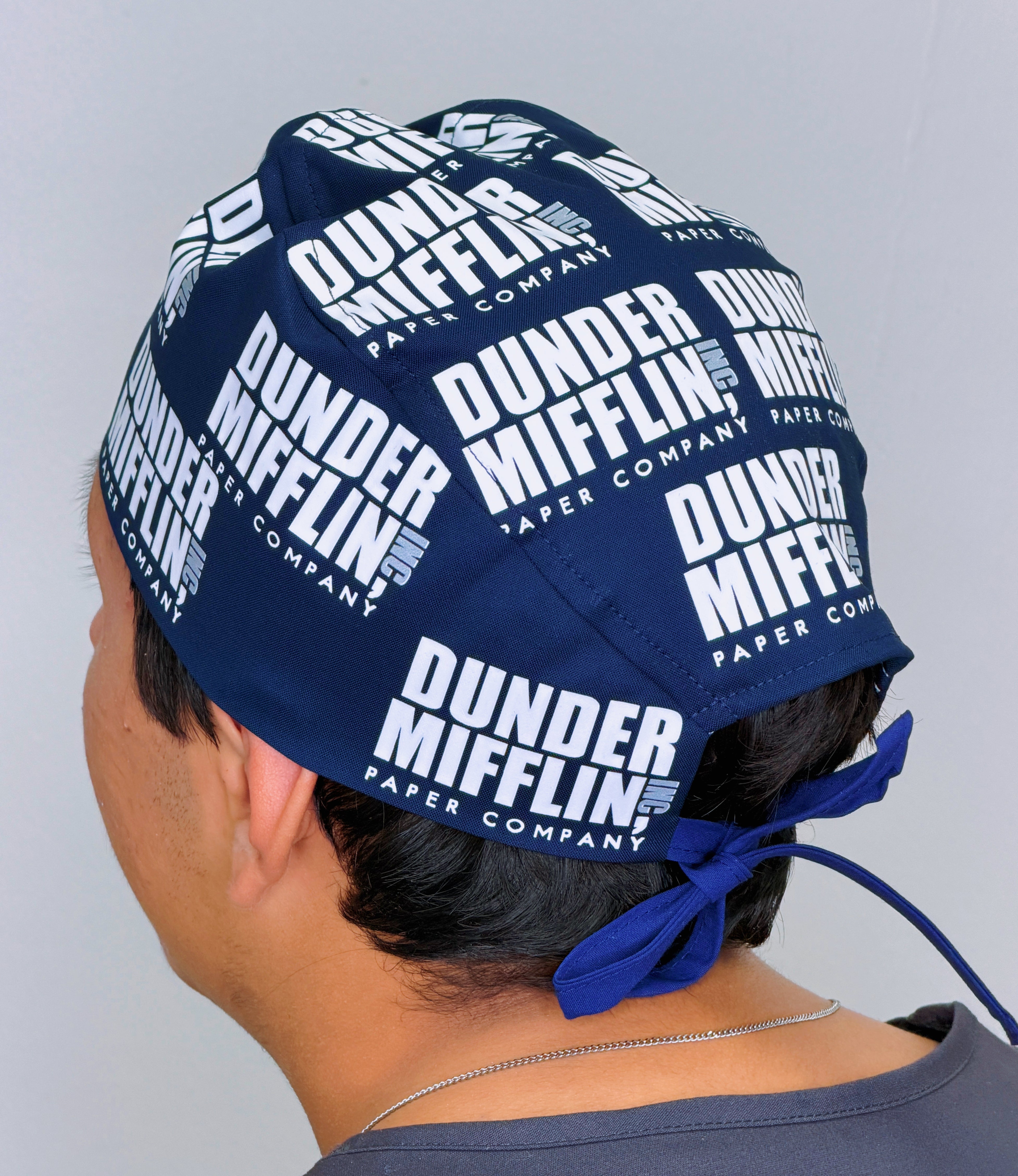 Office Popular TV Show Series Custom Solid Color Unisex Scrub Cap