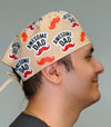 Awesome Dad Custom Solid Color Unisex Scrub Cap