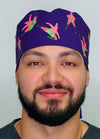 Funny Dancer Patrick Custom Solid Color Unisex Scrub Cap