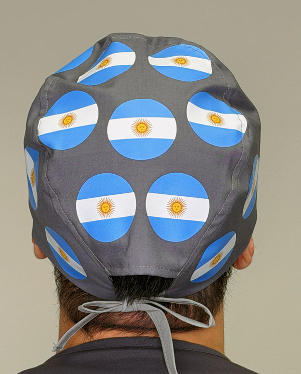 Argentina Custom Solid Color Unisex Scrub Cap