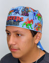 Universe Popular Animated Series Custom Solid Color Unisex Scrub Cap