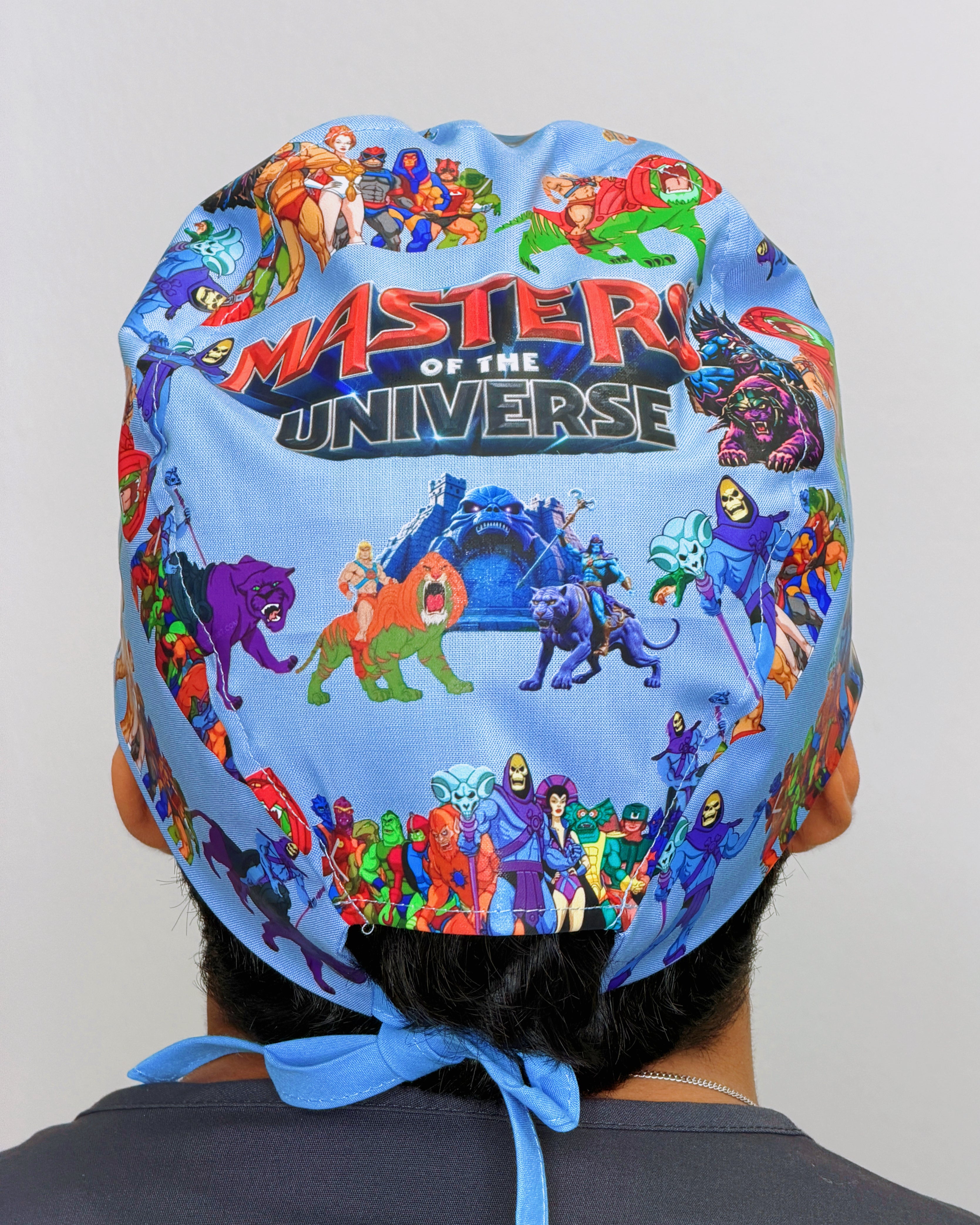 Universe Popular Animated Series Custom Solid Color Unisex Scrub Cap