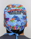 Universe Popular Animated Series Custom Solid Color Unisex Scrub Cap