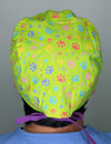 Pastel Colorful Paws on  Themed Funny Custom Solid Color Unisex Scrub Cap