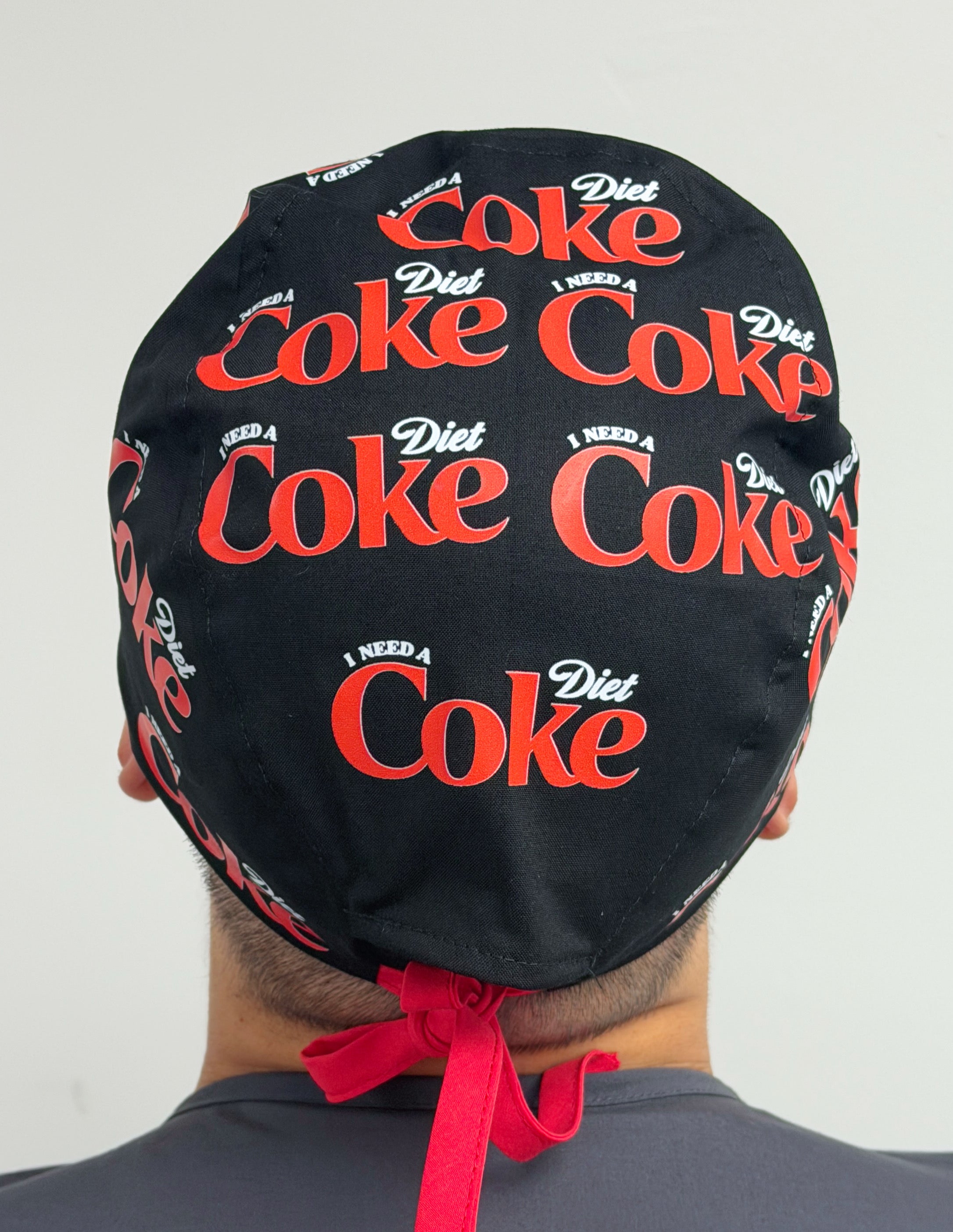 I Need A Diet Coke Custom Solid Color Unisex Scrub Cap