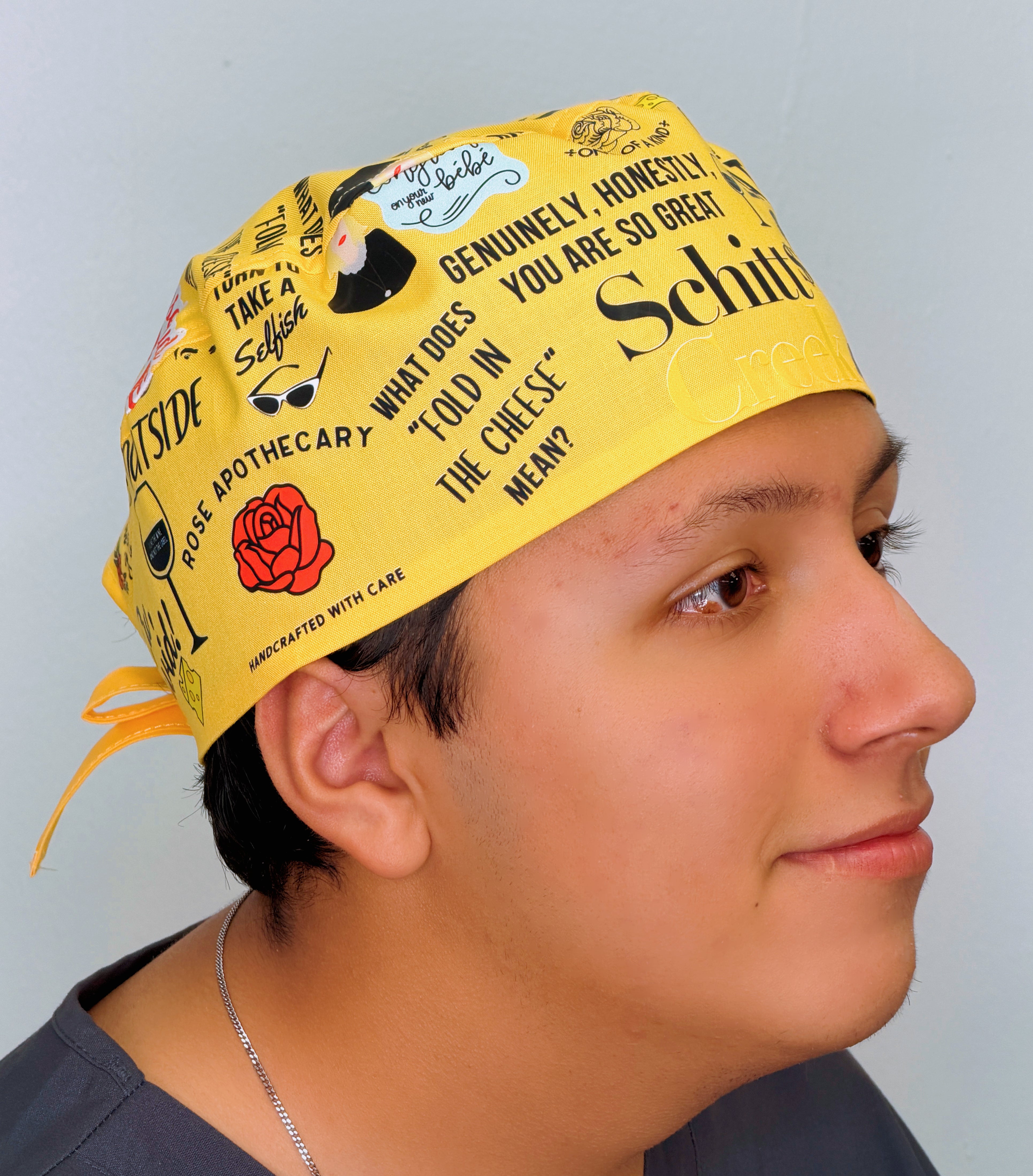 Creek Popular TV Show Series Custom Solid Color Unisex Scrub Cap