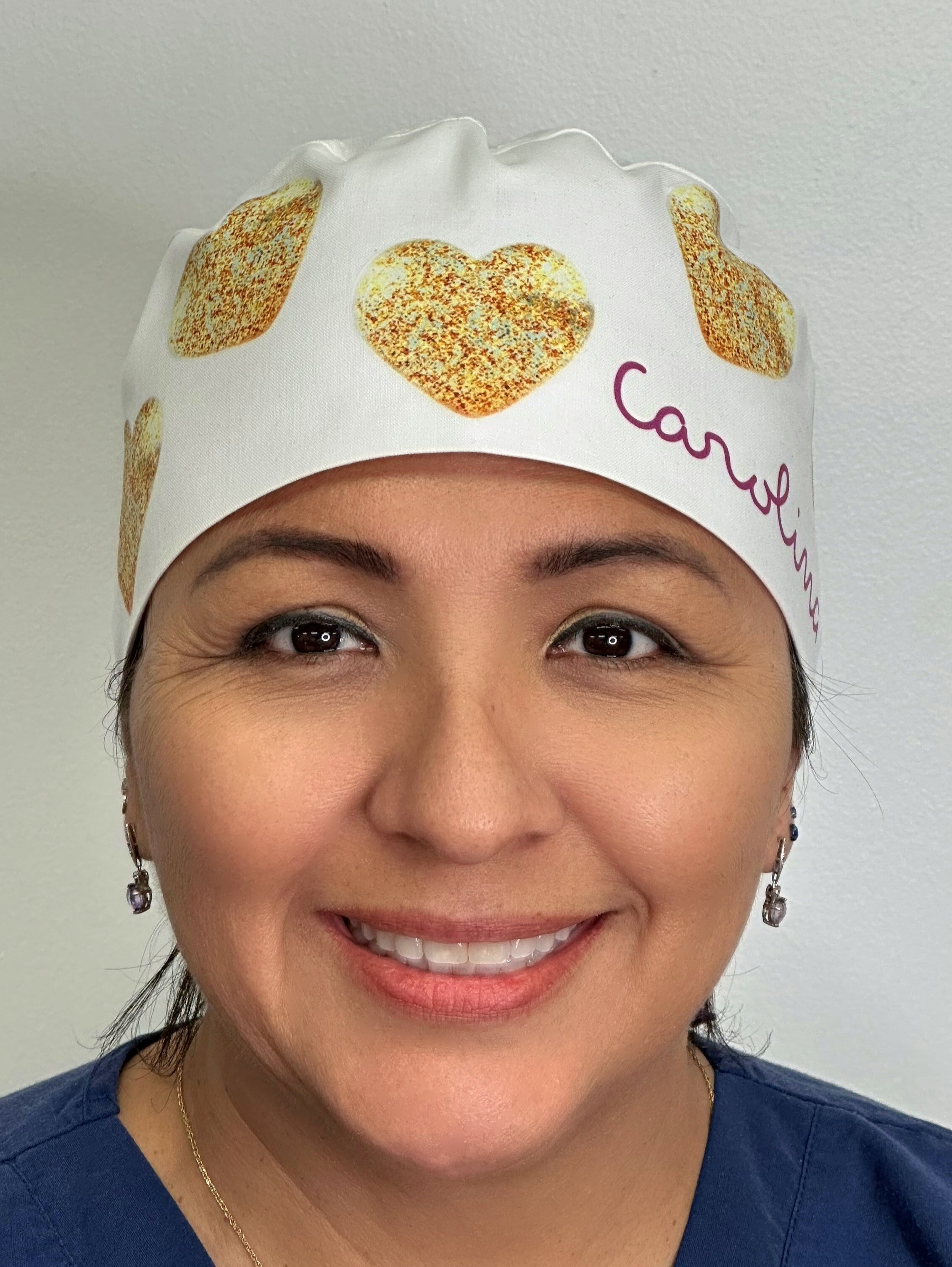 Popular TV Show Islanders Inspired Custom Solid Color Unisex Scrub Cap