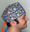 Star Fish Ocean Life Themed Funny Custom Solid Color Unisex Scrub Cap