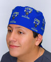 I Almost Just Died Let's Do It Again With More Weight Funny Gym Custom Solid Color Unisex Scrub Cap