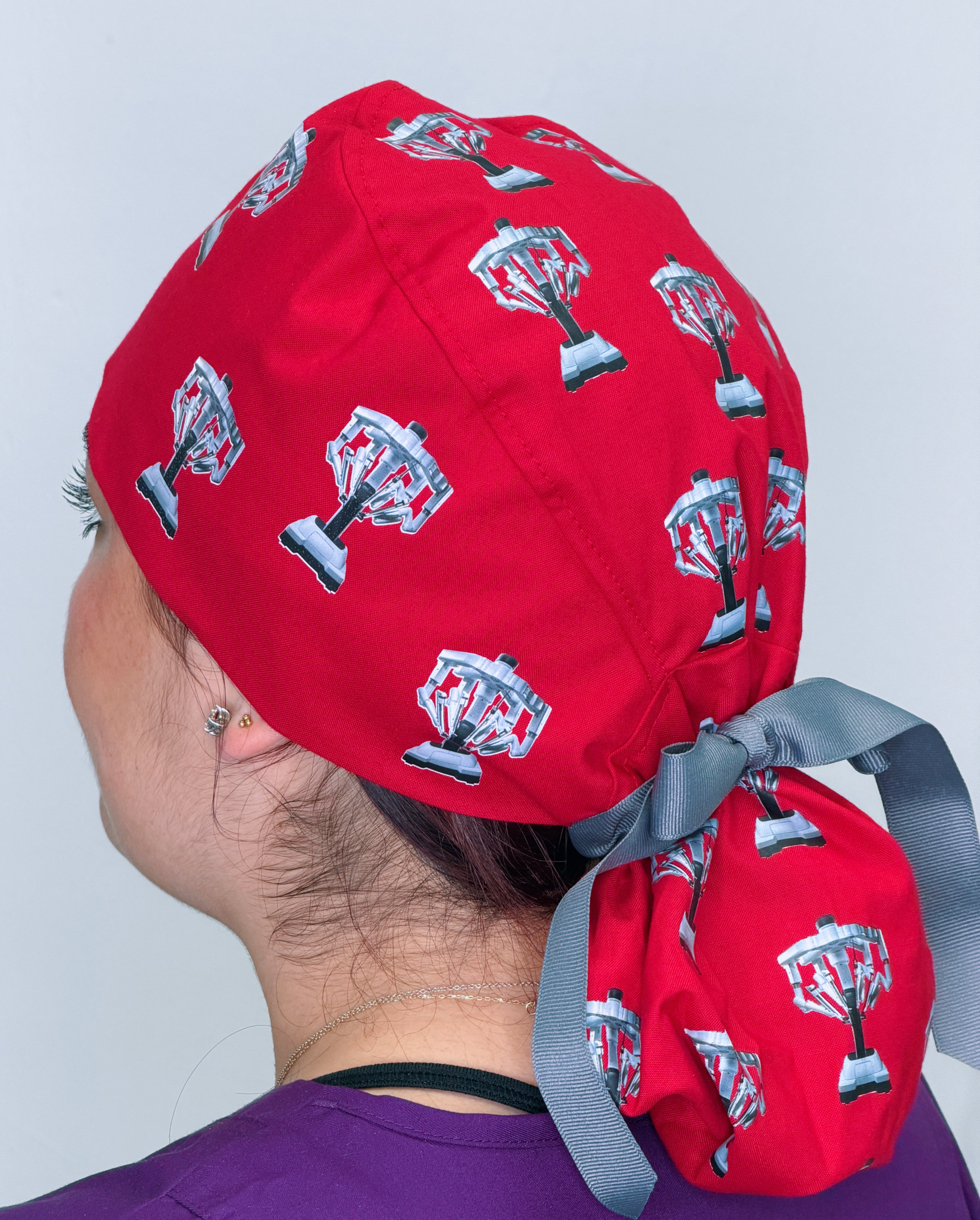 Robotic Surgery Custom Solid Color Ponytail