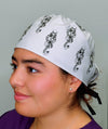Dark Mark Wizard-Inspired Custom Solid Color Unisex Scrub Cap