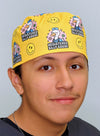 Funny Registered Silly Goose Themed Custom Customized Solid Color Unisex Scrub Cap by UscCreations