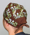 Dad Bass Fishing Father's Day Custom Solid Color Unisex Scrub Cap
