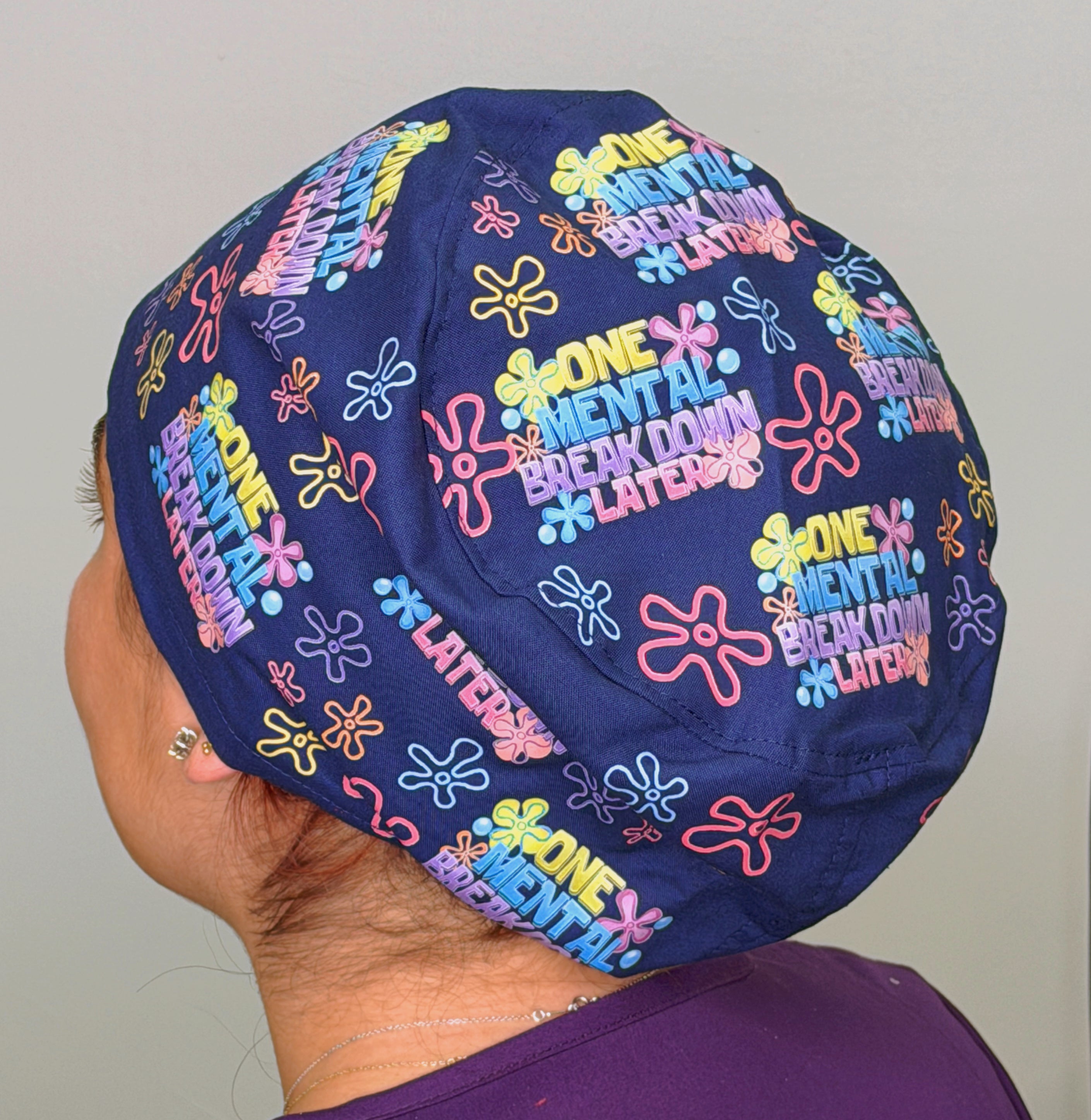 Funny One Mental Breakdown Later Solid Color Custom Euro