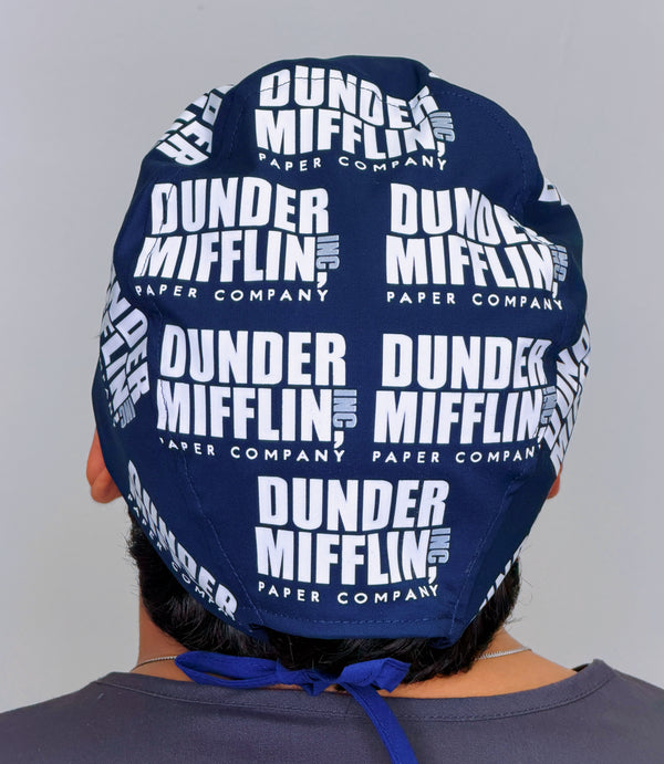 Office Popular TV Show Series Custom Solid Color Unisex Scrub Cap