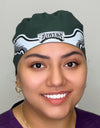 Philadelphia Helmet Inspired Customized Solid Color Scrub Cap