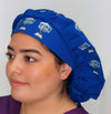 Robotic Surgery Themed Custom Solid Color Bouffant