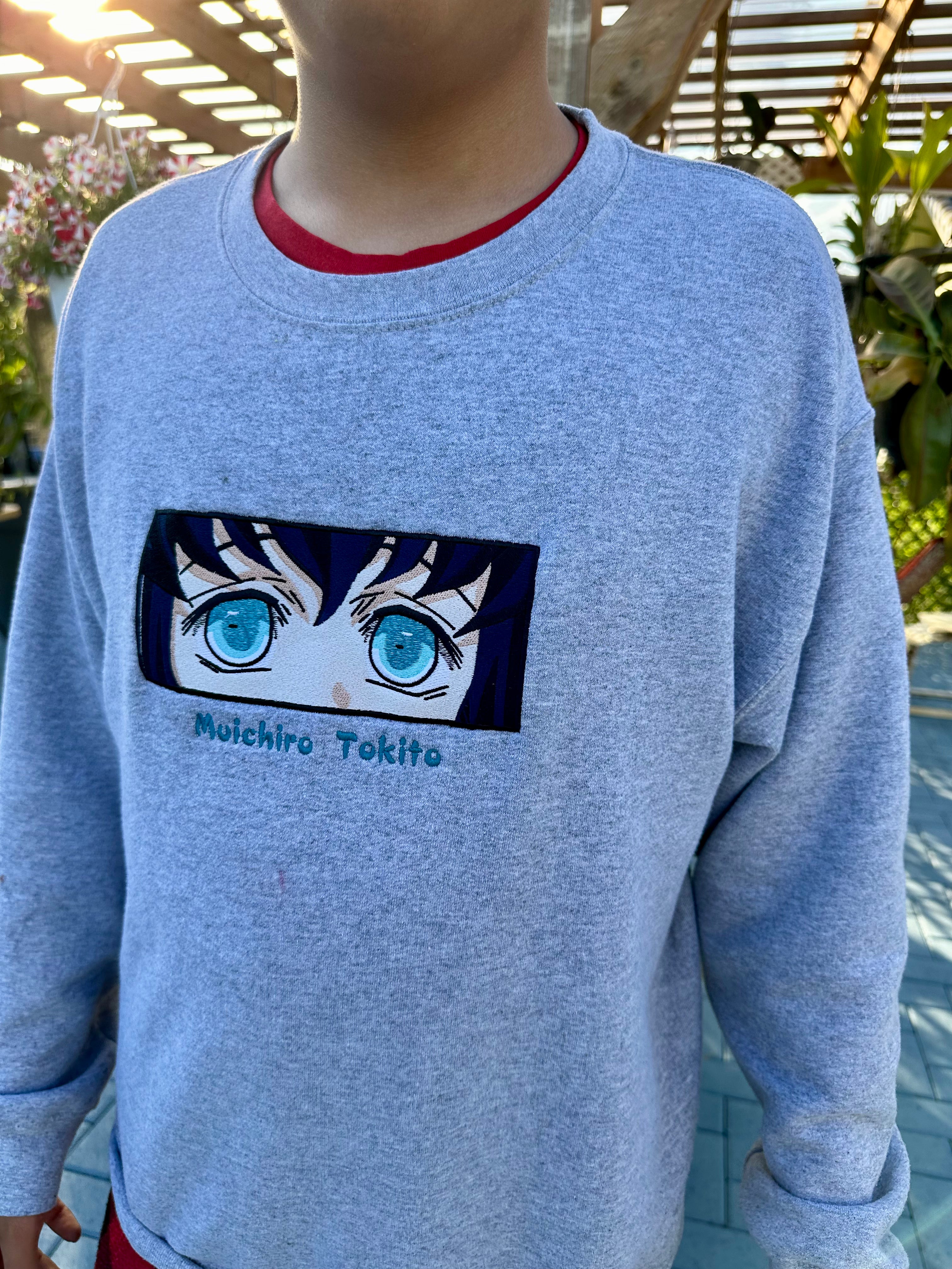 Anime Themed Embroidered Custom Apparel Item of your choice