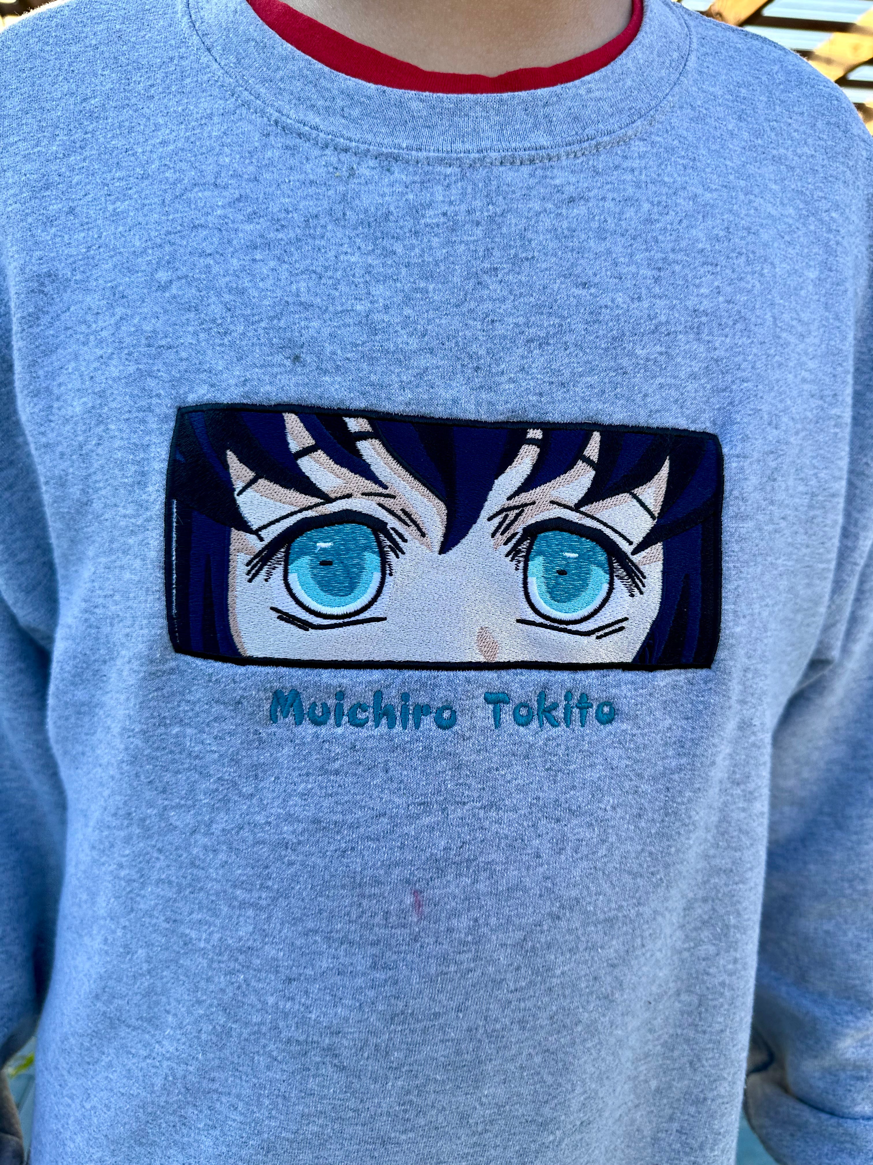 Anime Themed Embroidered Custom Apparel Item of your choice