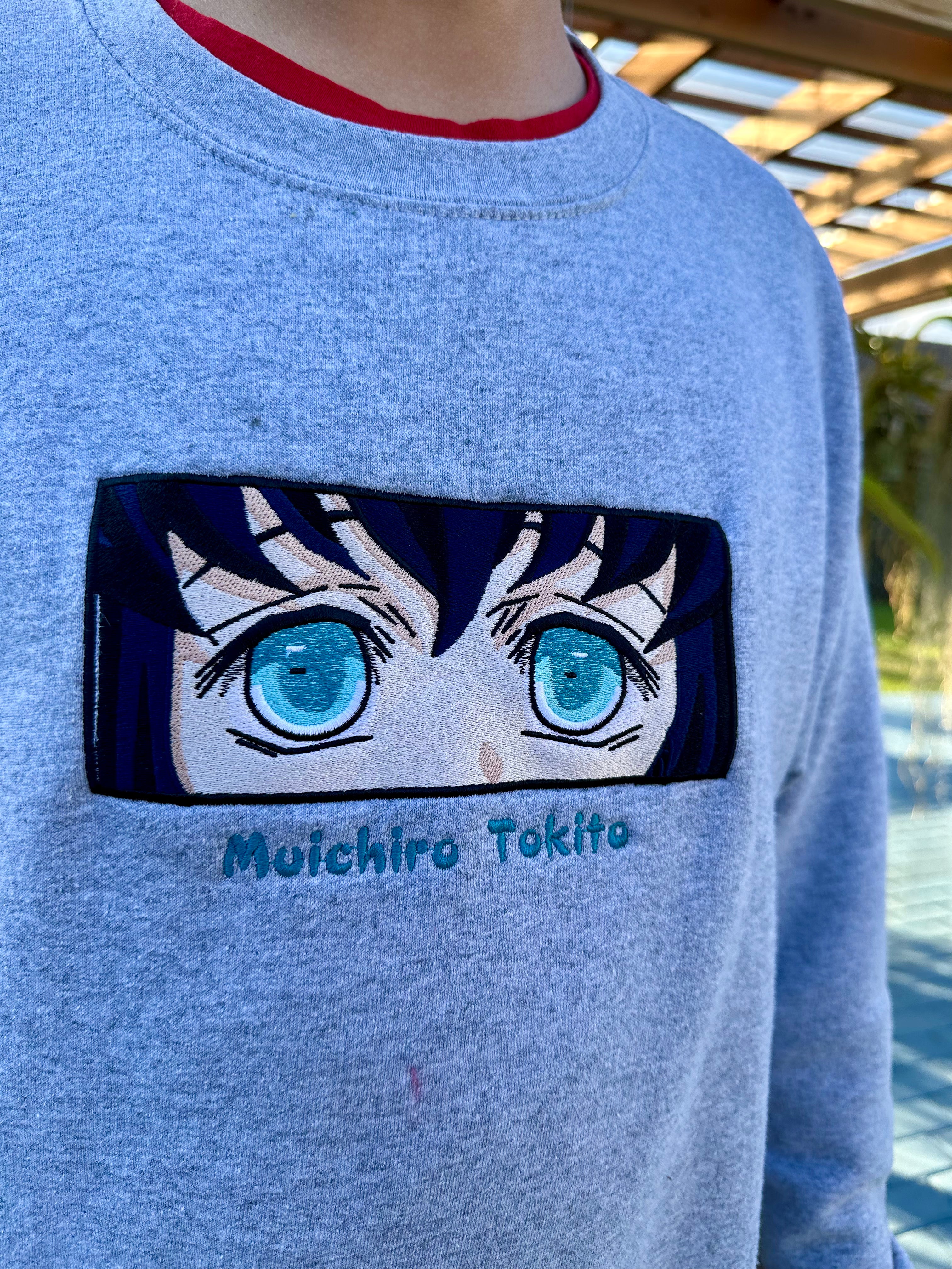 Anime Themed Embroidered Custom Apparel Item of your choice