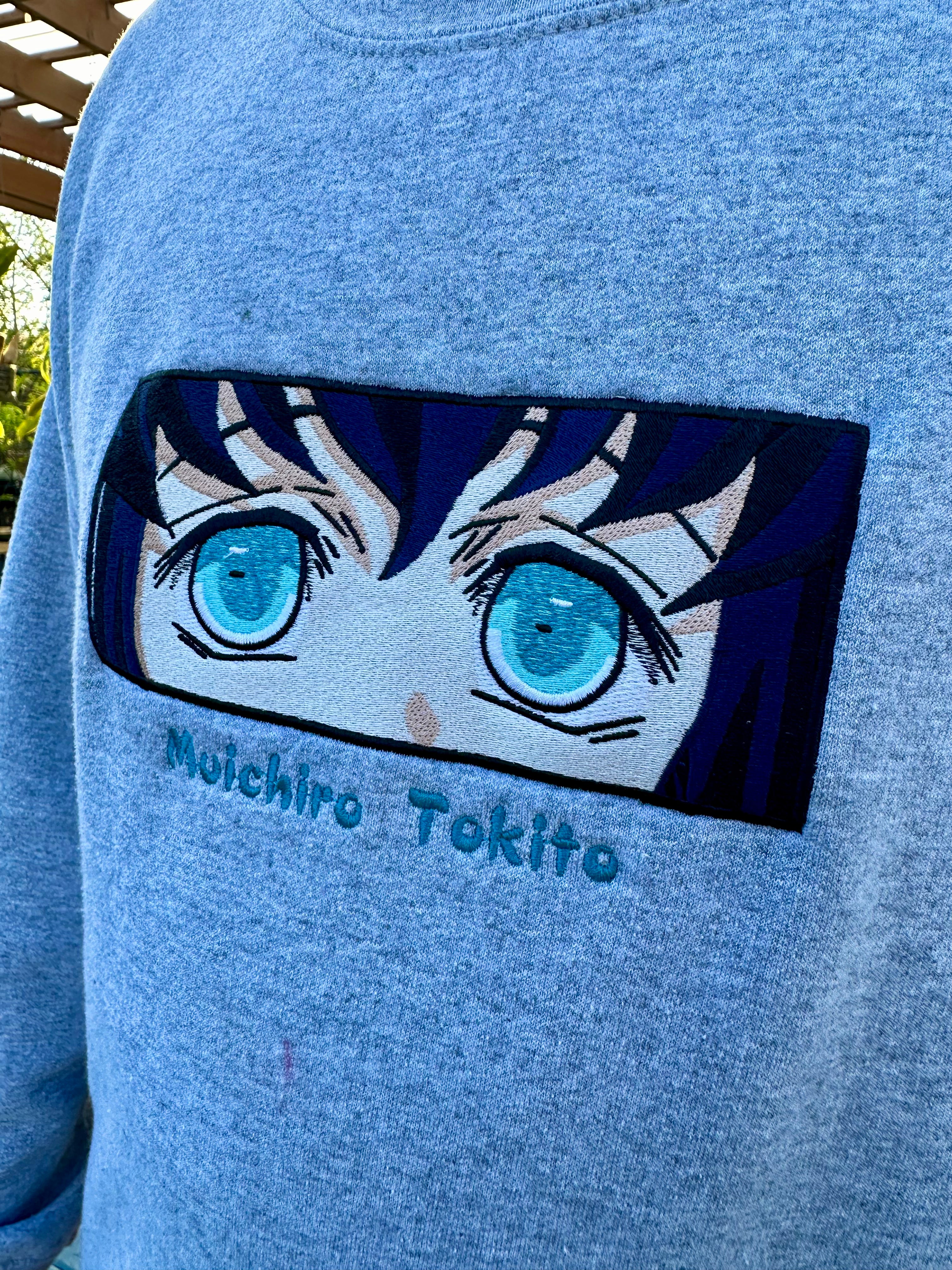 Anime Themed Embroidered Custom Apparel Item of your choice