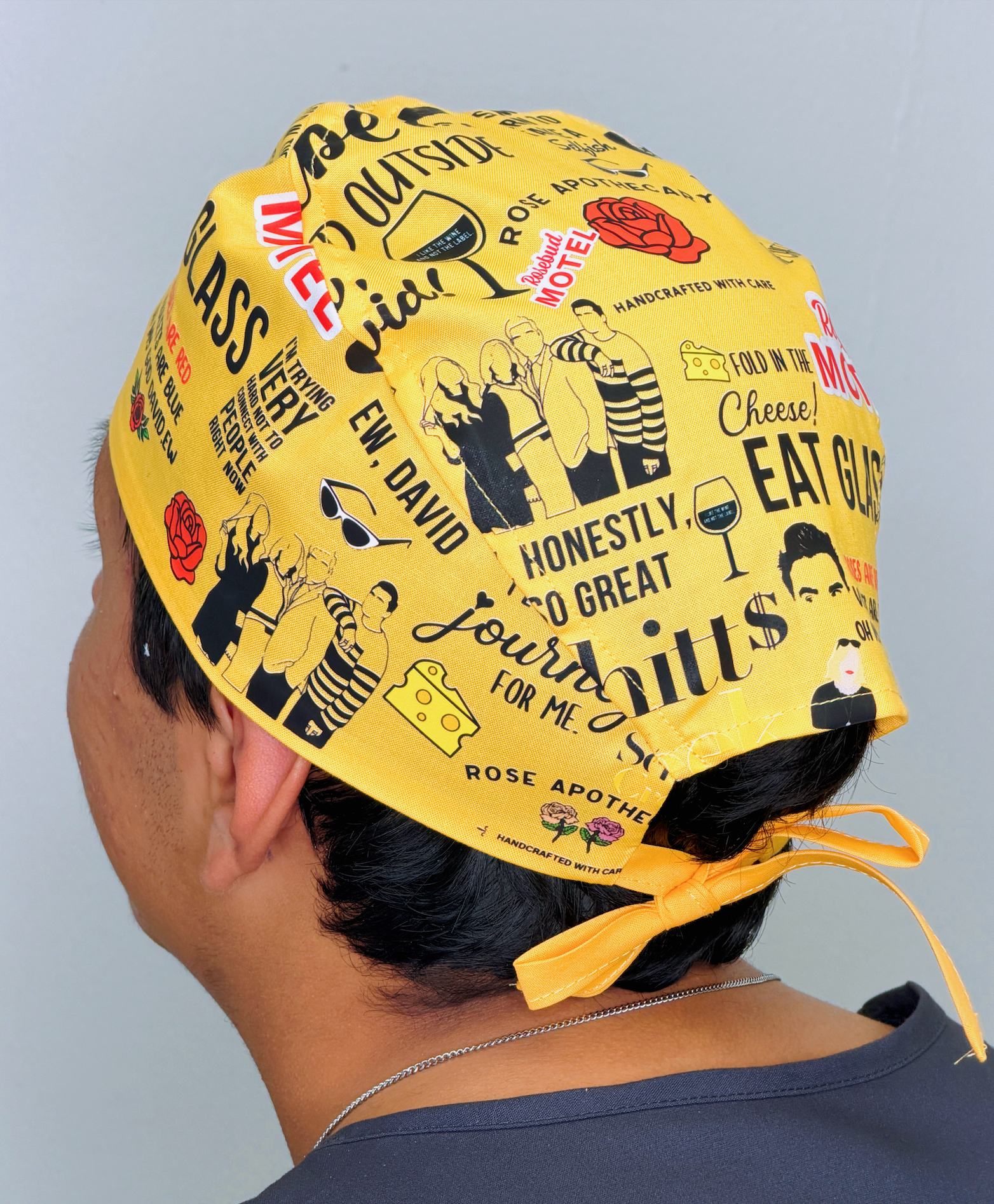 Creek Popular TV Show Series Custom Solid Color Unisex Scrub Cap