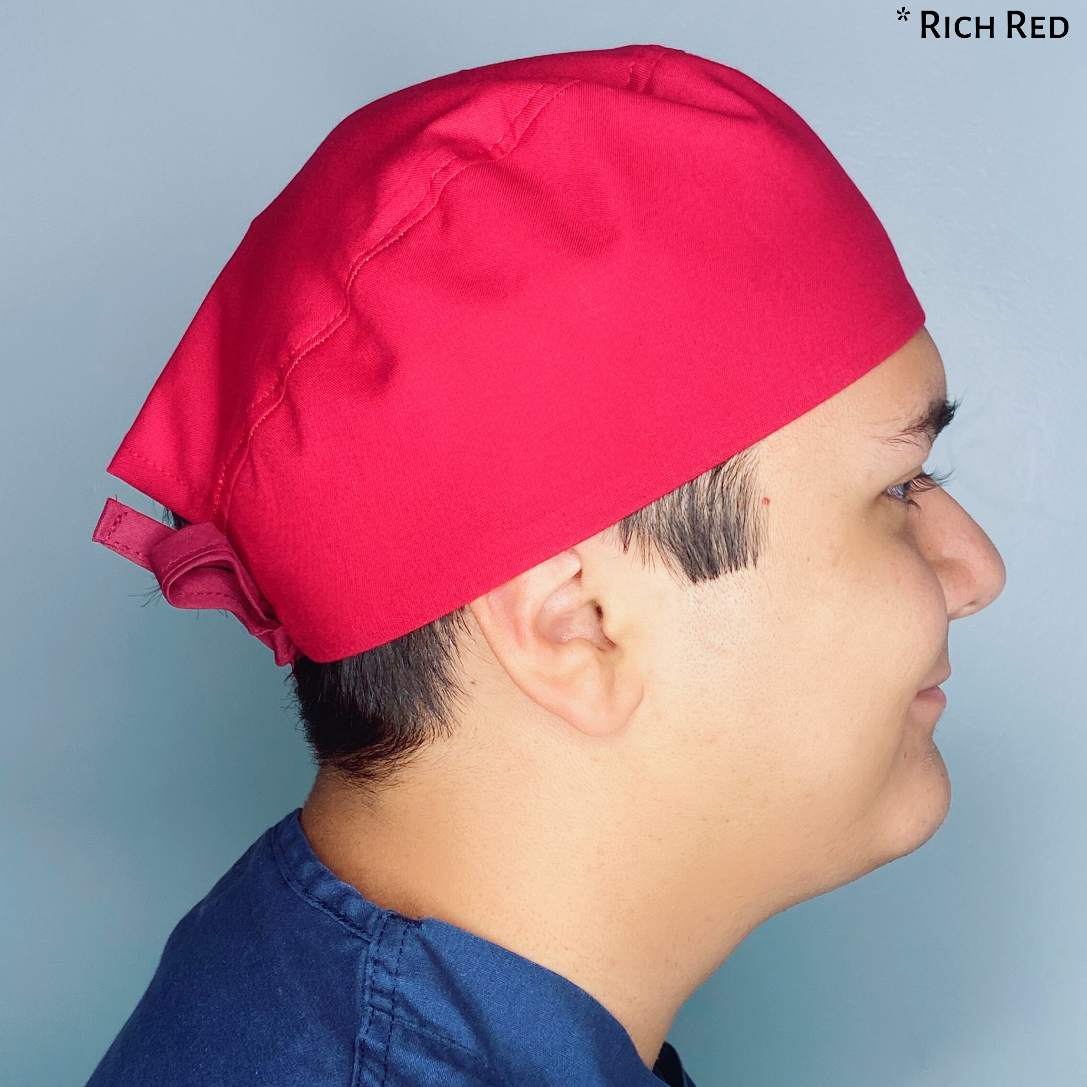 Chillin' With My Gnomies Funny Christmas Themed Custom Solid Color Unisex Scrub Cap