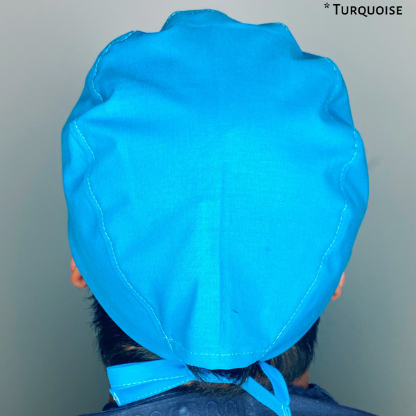 Solid Color Unisex Scrub Cap