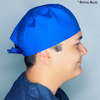 Solid Color "Royal Blue" Unisex Scrub Cap