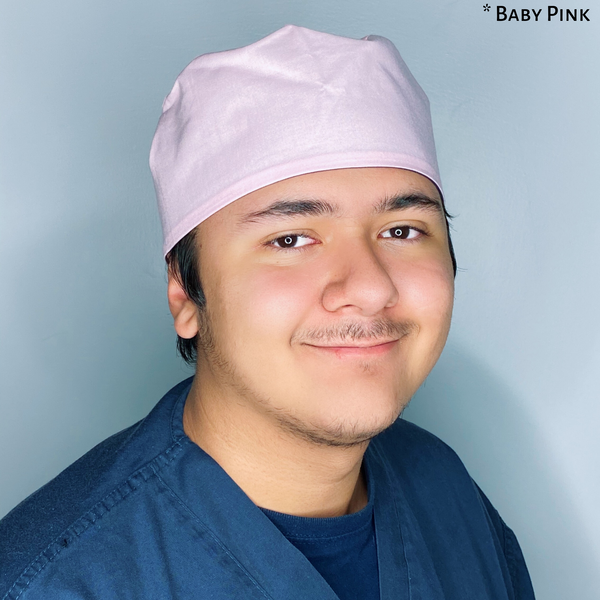 Solid Color Unisex Scrub Cap