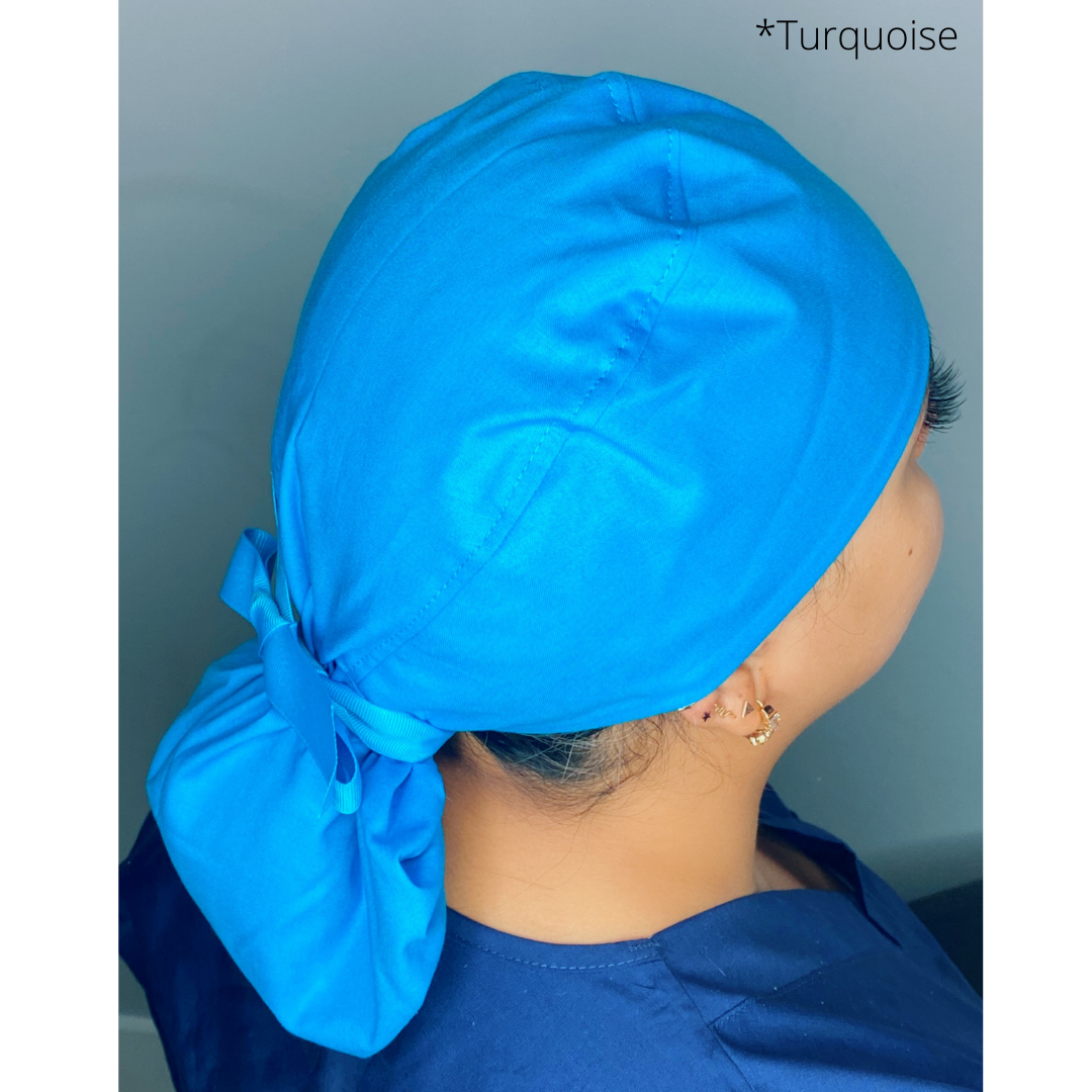 Solid Color "Turquoise" Ponytail