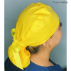 Solid Color "Corn Yellow" Ponytail