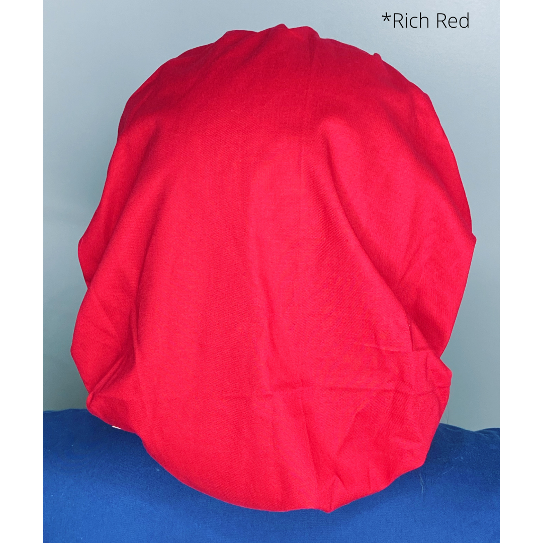 Solid Color "Rich Red" Bouffant