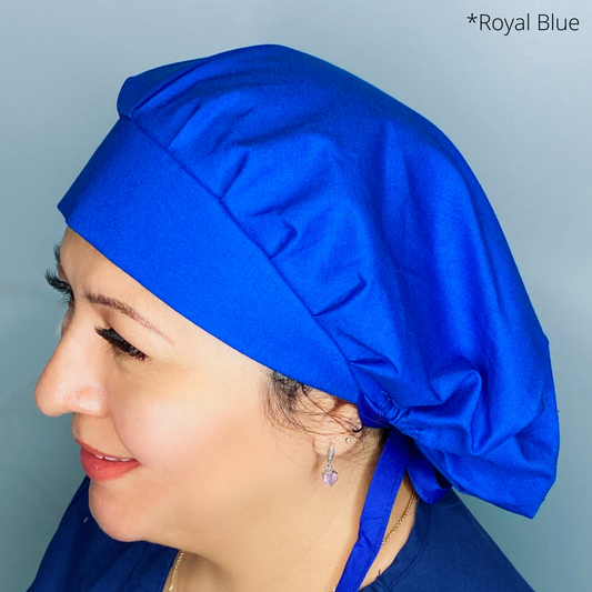 Solid Color "Royal Blue" Bouffant