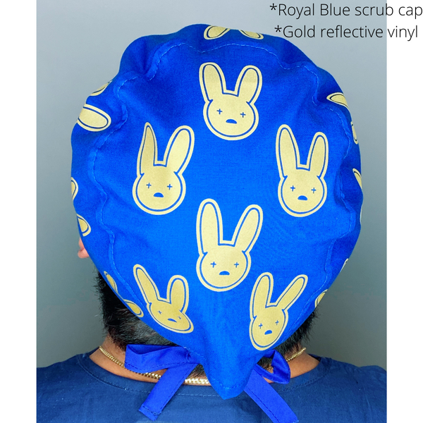 Popular Bunny Custom Solid Color Unisex Scrub Cap